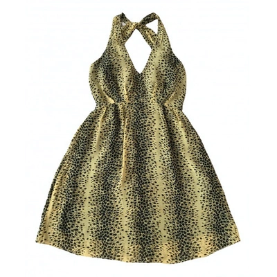 Pre-owned Guess Mid-length Dress In Yellow
