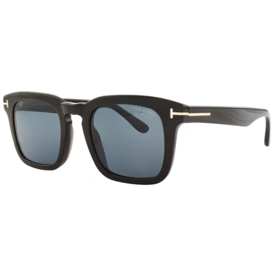 Tom Ford Ft0751 Shiny Black Male Sunglasses In .