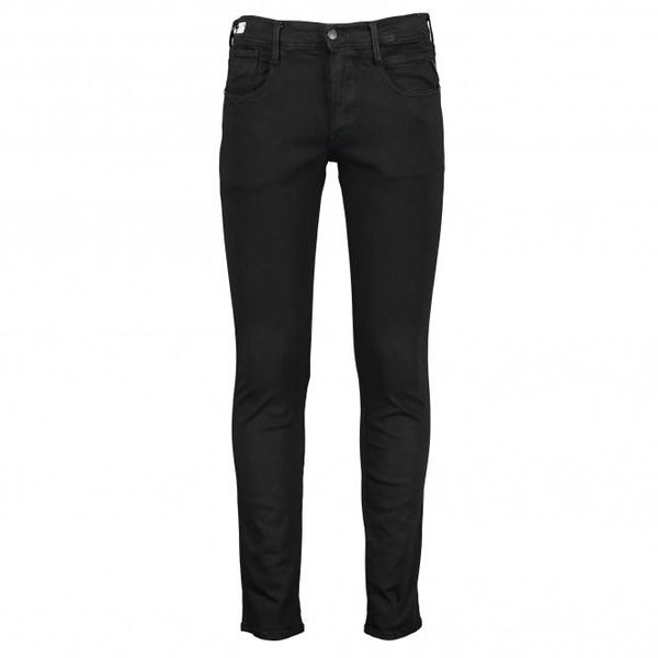 Replay Jondrill Hyperflex Jet Black Skinny Fit Jeans Colour Edition | ModeSens