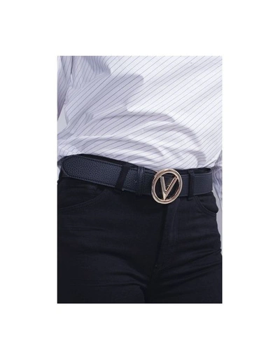 Valentino By Mario Valentino Round Belt Colour: Ecru In Neutral | ModeSens