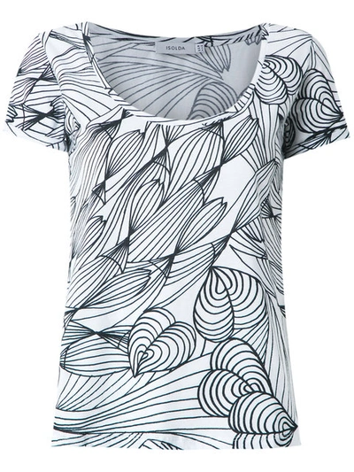 Isolda Graphic Print T-shirt - White