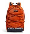 Polo Ralph Lauren Polo Sport Orange Logo Backpack Bags > Backpacks Man