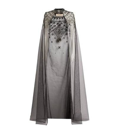Cucculelli Shaheen Astra Embellished Cape