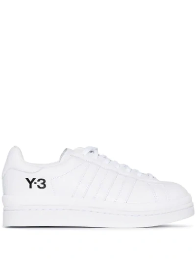 Y-3 Hicho Sneakers In White Leather