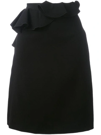Giambattista Valli Ruffle Front Skirt