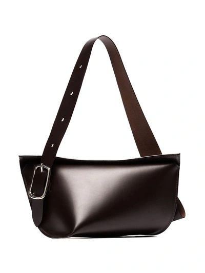 Venczel Brown Aera Leather Shoulder Bag