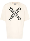 Kenzo Neutrals X Logo Cotton T-shirt