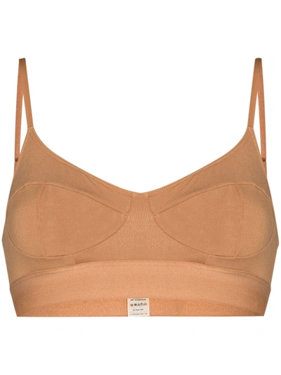 Baserange Soft Cup Bralette In Nude