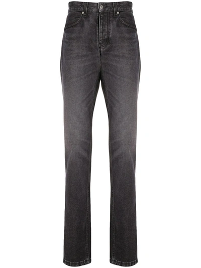 Ami Alexandre Mattiussi Classic Fit Five Pockets Jeans In Black