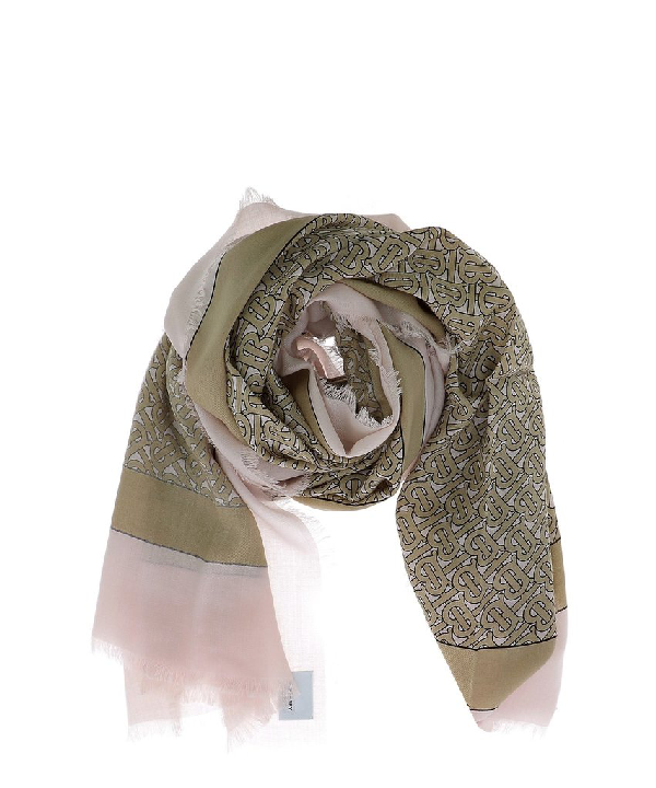 Burberry Monogram Print Scarf | Paul Smith