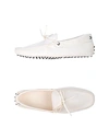 Tod's Loafers In White