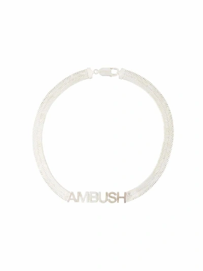 Ambush Silver-tone Steel Necklace