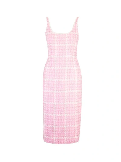 Alessandra Rich Women's Pink Cotton Dress