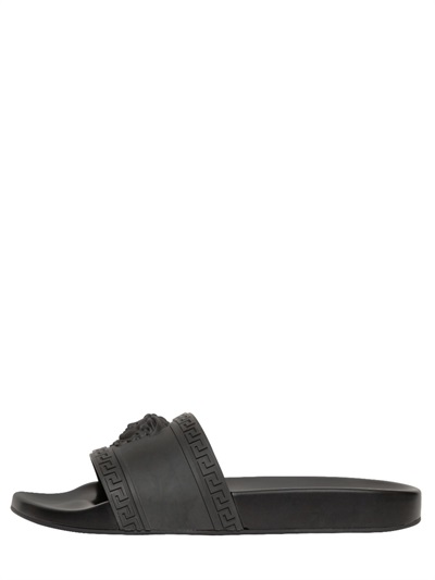 versace chain rubber pool slides