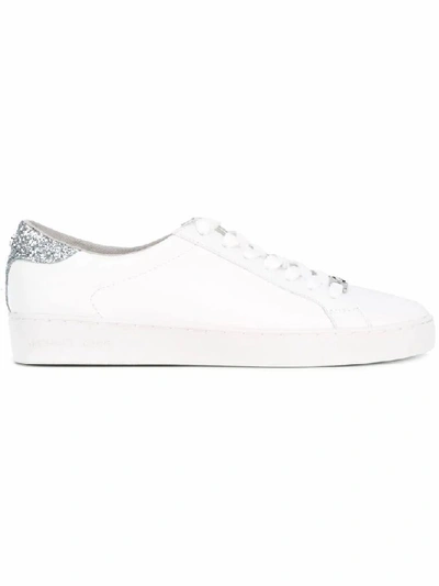 Michael Kors Women's White Leather Sneakers