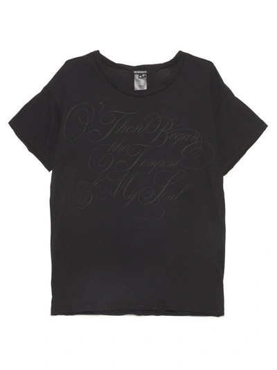 Ann Demeulemeester T-shirt In Black