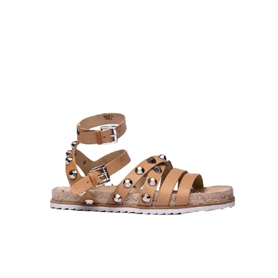Kendall + Kylie Women's Brown Leather Sandals