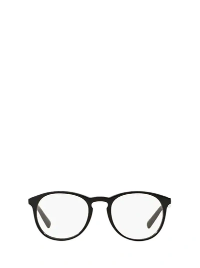 Prada Men's Black Metal Glasses