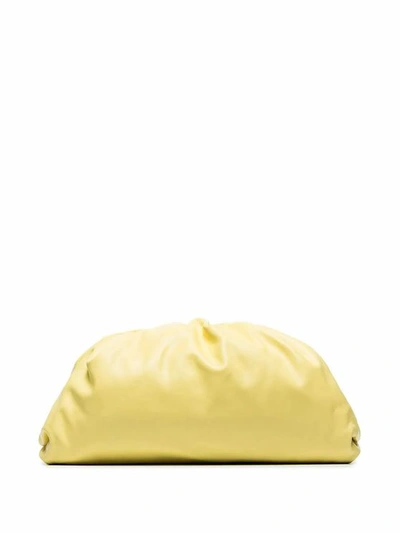 Bottega Veneta Women's Yellow Leather Pouch