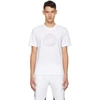 Versace Medusa Head Logo Cotton Graphic Tee In White