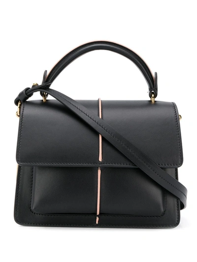 Marni Women's Bmmp0027y0lv58900n99 Black Leather Handbag