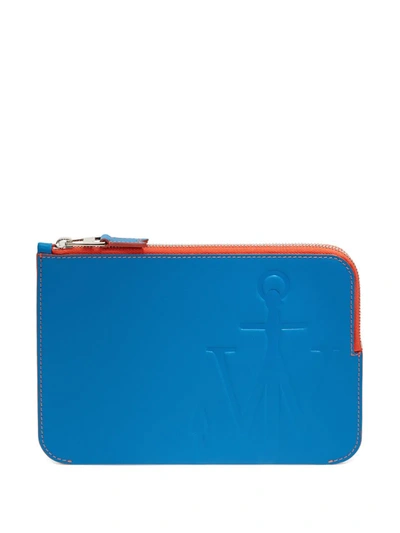 Jw Anderson J.w. Anderson Women's Blue Leather Pouch