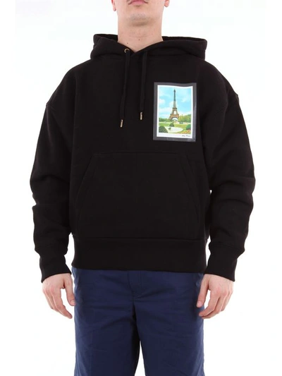 Ami Alexandre Mattiussi Men's Black Cotton Sweatshirt