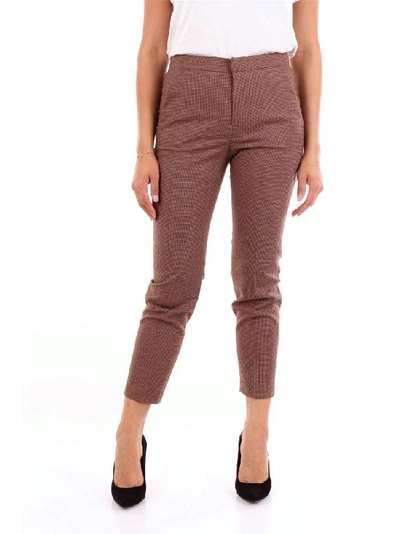 Barba Women's Brown Wool Pants