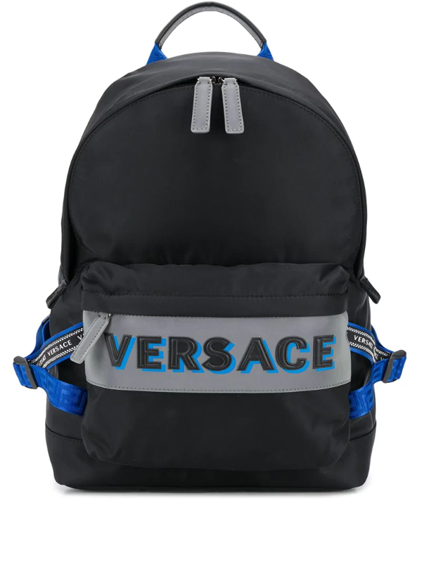 versace logo backpack