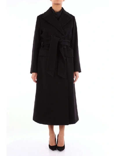 Alberto Biani Women's Black Wool Dress