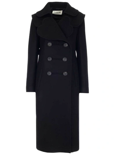 Lanvin Coat In Black
