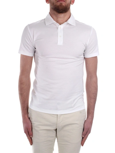 Cruciani Slim Fit Polo Shirt In White