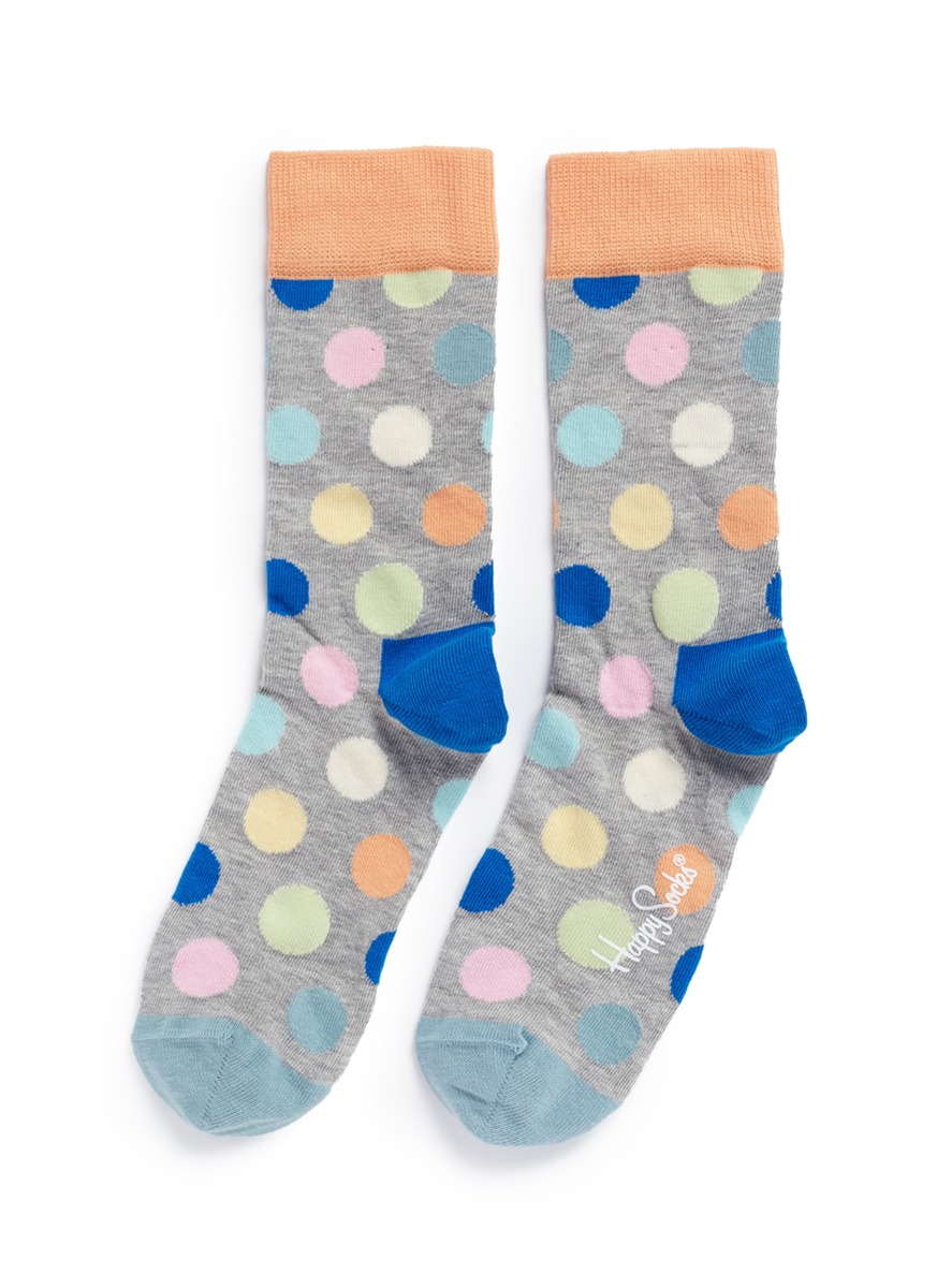 Happy Socks Big Polka Dot Socks | ModeSens