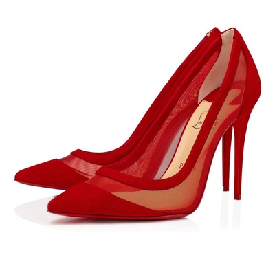 Christian Louboutin Women's Red Leather Pumps