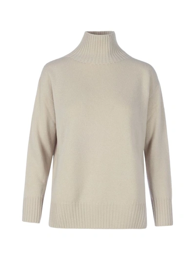 Max Mara S  Women's Beige Cashmere Sweater