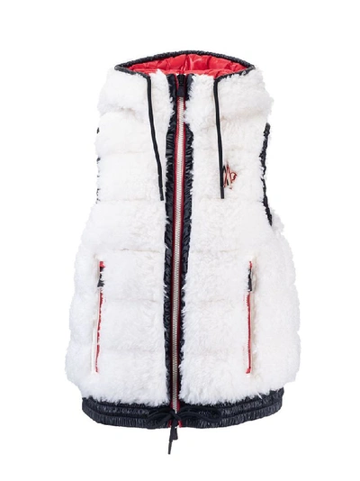 Moncler Women's White Polyamide Vest