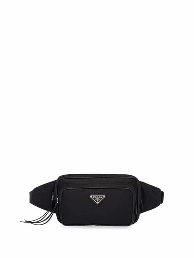 Prada Women's Black Leather Belt Bag