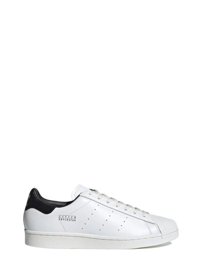 Adidas Originals Adidas Men's White Leather Sneakers