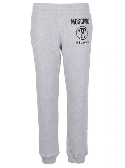 Moschino Women's Grey Cotton Joggers