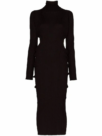 Bottega Veneta Women's Brown Wool Dress
