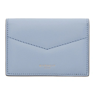 Givenchy Business Edge Wallet In Azure