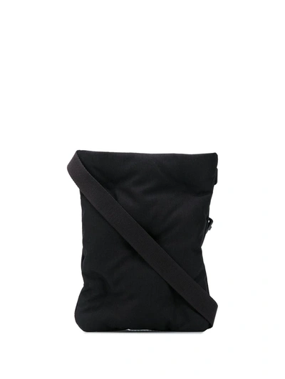 Maison Margiela Quilted Messenger Bag In Black