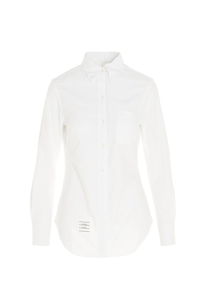 Thom Browne Tailored Oxford Shirt In White