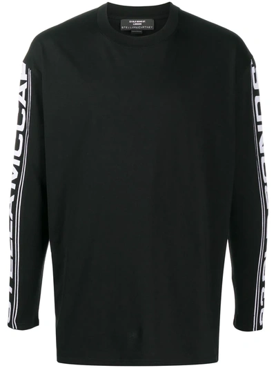 Stella Mccartney Mens Black Cotton Sweatshirt