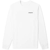 Patagonia Fitz Roy Bison Responsibili-tee T-shirt In White