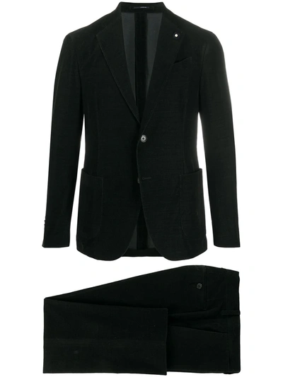 Lardini Two-piece Suit In Black