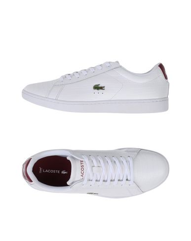lacoste white sneakers women's