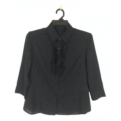 Pre-owned Courrèges Shirt In Black