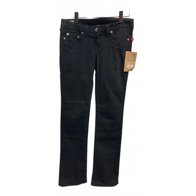 Pre-owned True Religion Large Pants In Black