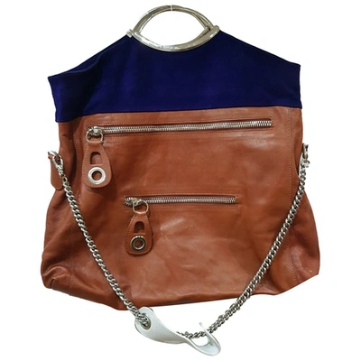 Pre-owned Pollini Multicolour Leather Handbag